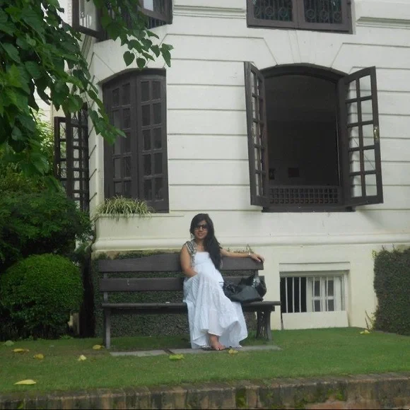 White Shoulder Strap Dress. Size - S - Picture 9 of 12